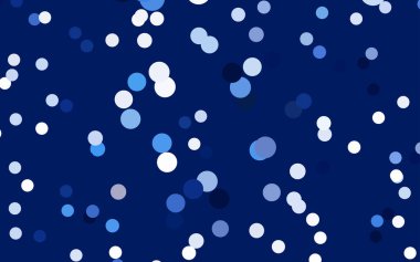 Koyu mavi vektör modern geometrik daire arka plan. Noktalı doku şablonu. Gradyan ile noktalı resim tarzda geometrik desen. 