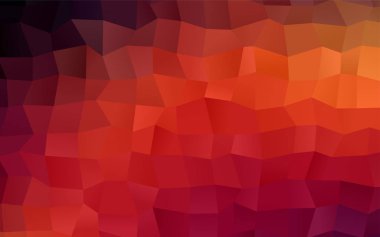 Koyu kırmızı vektör çokgen çizimi, dikdörtgenlerden oluşur. İş tasarımınız için dikdörtgen desen. Origami tarzında gradyan ile Geometrik arkaplan. 