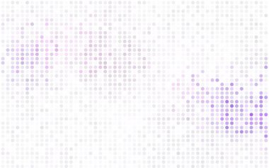 Pembe ışık, vektör soyut desen daireler ile mavi. Geometri iş tasarım şablonu. Arka plan ile renkli küreler.