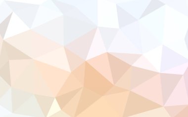 Turuncu vektör çokgen çizim, hangi üçgen oluşur ışık. Üçgen tasarım işiniz için. Yaratıcı geometrik arka plan gradyan ile Origami tarzında