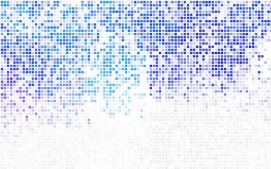 Koyu mavi vektör dikdörtgenlerden oluşan çokgen çizim. İşiniz için dikdörtgen tasarım. Origami tarzında gradyan ile yaratıcı geometrik arkaplan.