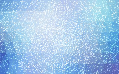 Hafif pembe, mavi vektör düşük poli kristal kar taneleri ile arka plan. Çokgen Noel tasarım deseni. Yeni yıl kutlama düşük poli çizimi.