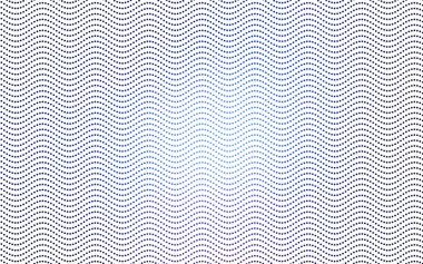 Dairelerden oluşan DARK BLUE vektör çizimi. İşiniz için noktalı gradyan tasarımı. Renkli benekli yarım ton biçiminde yaratıcı geometrik arkaplan.