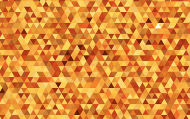 Işık turuncu vektör üçgen mozaik arka plan. Geometrik şekil gradyan ile Origami tarzında. Dokulu deseni-ebilmek var olmak kullanılmış için arka plan.