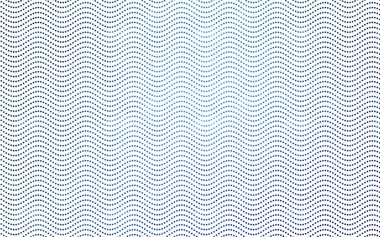 Daireler, Küre ile ışık mavi vektör afiş. Soyut noktalar. Yarı ton tarzı renkli gradyan ile arka plan sanat bubbles.