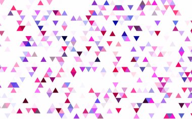 Hafif mavi vektör bulanık üçgen arka plan. Renkli resimde gradyan ile soyut tarzda. İşiniz için en iyi üçgen tasarım.