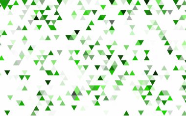 Işık yeşil vektör düşük poli arka plan. Gradyan ile modern geometrik soyut resim. Zarif desen bir marka kitap parçası olarak kullanılabilir.