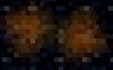 Dikdörtgenler ve kareler ışık mavi vektör arka plan. Stil yorgan ve battaniye. Geometrik dikdörtgen desen. Dikdörtgen şekiller ile yinelenen desen.