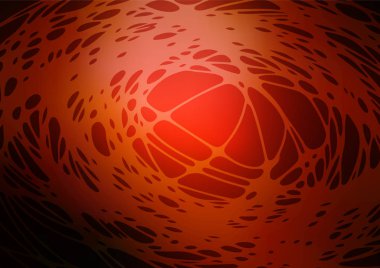 Vektör doodle parlak şablonu. Zarif bir parlak örnek çocuk doğal tarzı tarafından çizilmiş çizgiler ile. İşiniz için tamamen yeni bir tasarım.