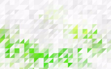 Turuncu vektör renkli arka plan, hangi üçgen oluşur ışık. Desen beyaz arka plan üzerinde renkli üçgen ile.