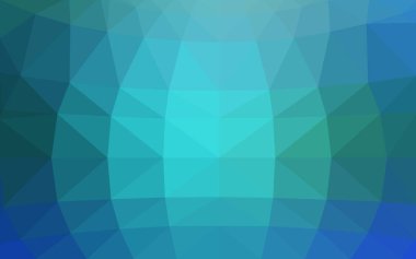 Hafif mavi vektör soyut poligonal arka plan dokulu. Bulanık üçgen tasarım. Desen arka plan için kullanılabilir.