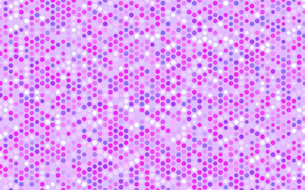 浅紫色 粉红色矢量抽象图案的圆圈 您的业务设计的几何模板 背景颜色的球 — 图库矢量图片