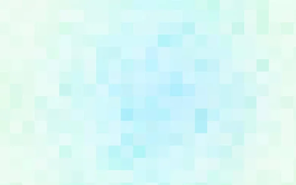 Světlo Blue Vektor Rozmazané Obdélníkové Pozadí Geometrické Pozadí Čtvercovém Stylu — Stockový vektor
