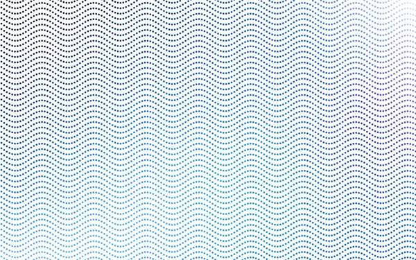 Çemberli koyu mavi vektör deseni. İş tasarımınız için geometri şablonu. Renkli kürelerle arka plan.