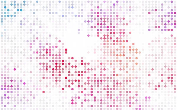 Koyu mavi, kırmızı geometrik çevrelerin, şekiller kırmızı desen vektör. Renkli mozaik afiş. Renkli diskler ile geometrik arka plan.