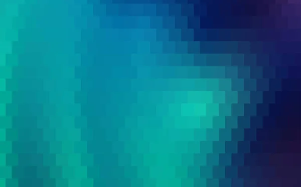 浅蓝色 绿色矢量背景矩形和正方形 风格的被子和毯子 几何矩形图案 具有矩形形状的重复模式 — 图库矢量图片