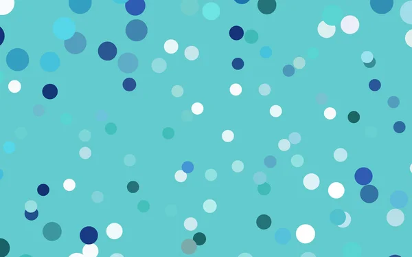 Modèle Vectoriel Bleu Clair Rouge Cercles Géométriques Formes Bannière Mosaïque — Image vectorielle