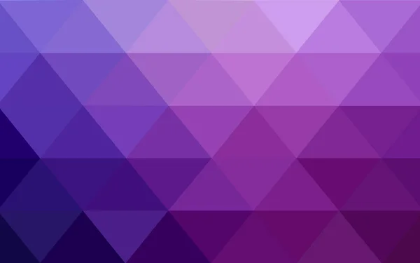 Light Purple Pink Vector Blurry Triangle Background Design Geometric Background — Stock Vector