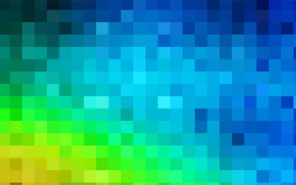 Синий Зеленый Векторный Рисунок Совершенно Новый Прямоугольный Шаблон Сияющий Геометрический — стоковый вектор
