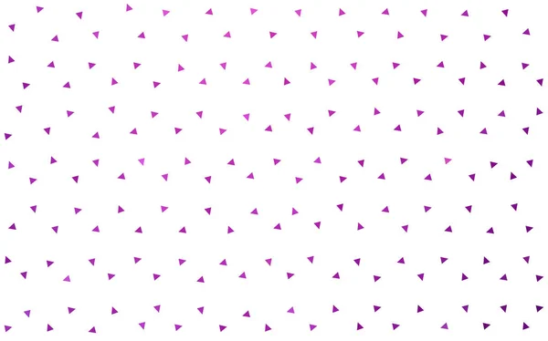 Ελαφρύ Ροζ Διάνυσμα Μικρά Τρίγωνα Άσπρο Φόντο Εικονογράφηση Αφηρημένη Υφή — Διανυσματικό Αρχείο