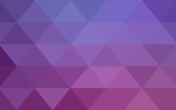 Illustration Polygonale Vectorielle Violet Clair Rose Composée Triangles Conception Triangulaire — Image vectorielle