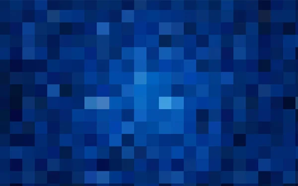 Donkerblauwe Vector Veelhoekige Illustratie Bestaande Uit Rechthoeken Rechthoekig Design Voor — Stockvector