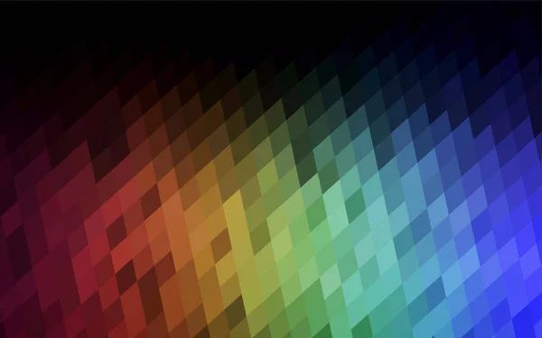 Tmavý Vícebarevný Vektor Moderní Geometrické Pozadí Abstraktní Šablona Geometrický Obrazec — Stockový vektor