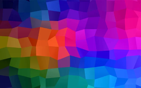 Темний Багатобарвний Вектор Сучасний Геометричний Фон Абстрактний Шаблон Геометричний Візерунок — стоковий вектор