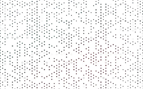 Dunkelblau Roter Vektor Rotes Muster Geometrischer Kreise Formen Buntes Mosaik — Stockvektor
