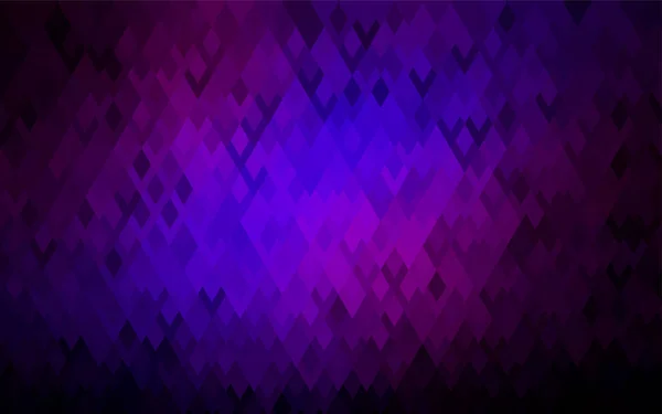 Dark Pink Blue Vector Blurry Rectangular Background Geometric Background Square — Stock Vector