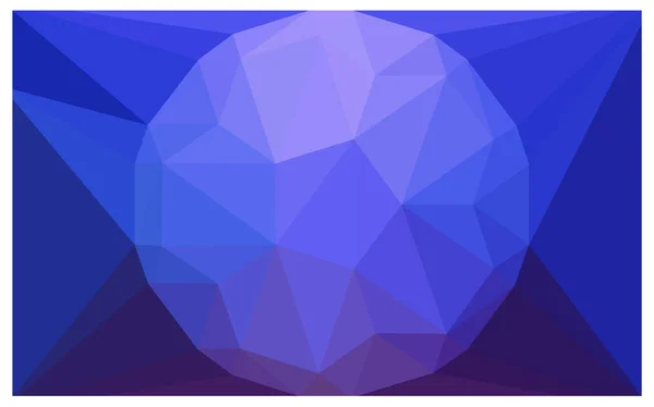 Ilustração Poligonal Vetorial Blue Claro Que Consiste Triângulos Com Uma —  Vetores de Stock