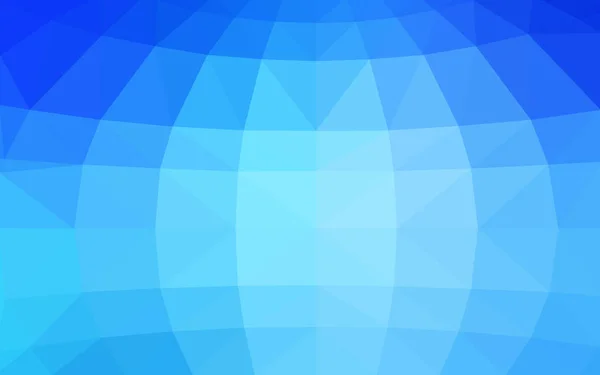 Luz Azul Vector Abstracto Texturizado Fondo Poligonal Diseño Triángulo Borroso — Vector de stock