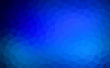 Karanlık BLUE vektörü modern geometrik soyut arkaplan. Doku, yeni bir arka plan. Origami tarzında gradyan ile Geometrik arkaplan. 