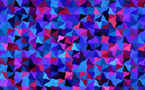 Azul Escuro Vetor Vermelho Padrão Abstrato Filmado Uma Ilustração Cores — Vetor de Stock