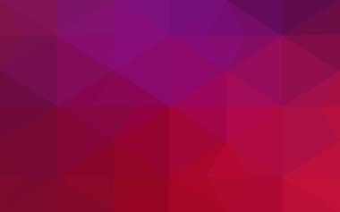 Koyu mor, pembe olan üçgen oluşur poligonal illüstrasyon vektör. Üçgen desen iş tasarımınız için. Geometrik arka plan gradyan ile Origami tarzında. 