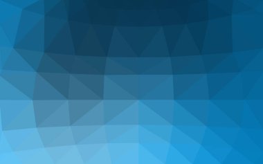 Hafif mavi vektör soyut poligonal arka plan dokulu. Bulanık üçgen tasarım. Desen arka plan için kullanılabilir.