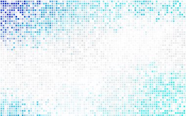 Koyu mavi, sarı vektör düşük polimer arkaplan. Çokgen dizaynlı bir örnek. Tekrarlayan kareler ile çokgen biçiminde resimleme