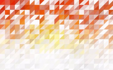 Beyaz zemin üzerindeki üçgenlerden oluşan hafif BLUE vektör geometrik basit minimalist arkaplan. İş tasarımınız için eğimli üçgen desen. 