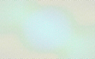 Açık mavi, sarı vektör kırmızı bayrak üzerinde daireler ve noktalar var. Donut arka planı. Yaratıcı Tasarım Şablonu. Teknolojik yarım ton çizimi.