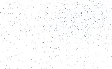Koyu mavi vektör kırmızı geometrik daireler, şekiller. Renkli mozaik pankart. Renkli disklerle Geometrik arkaplan.