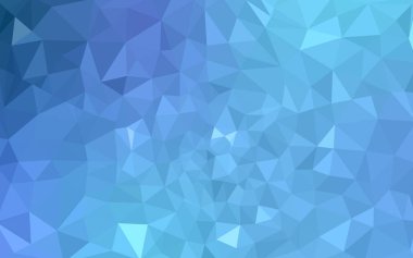 Açık mavi vektör deseni. Üçgen şablon. Geometrik örnek. Üçgen şekillerle tekrarlanan rutin. Tasarımın için yeni bir doku. Desen arkaplan için kullanılabilir.