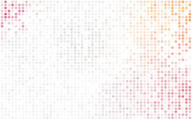 Hafif pembe vektör modern geometrik daire arka plan. Noktalı doku şablonu. Gradyan ile noktalı resim tarzda geometrik desen. 