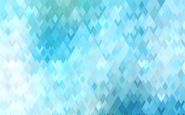 Açık mavi, yeşil vektör modern geometrik arka plan. Soyut şablonu. Gradyan ile kare tarzda geometrik desen.