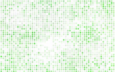 Daireler, Küre ile ışık mavi vektör afiş. Soyut noktalar. Yarı ton tarzı renkli gradyan ile arka plan sanat bubbles.