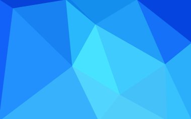 Hafif mavi vektör soyut poligonal arka plan dokulu. Bulanık üçgen tasarım. Desen arka plan için kullanılabilir.