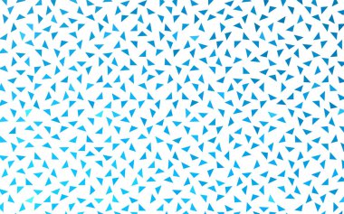 Işık BLUE vektörü soyut renkli arkaplan, üçgenlerden oluşur. Beyaz arkaplanda renkli üçgenler olan desen.
