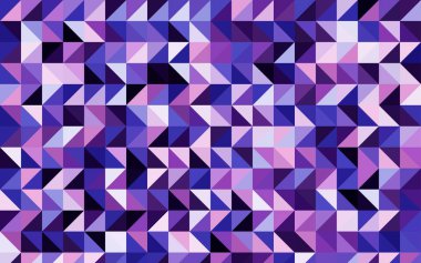 Hafif mor vektör düşük poli şablonu. Renkli resimde gradyan ile soyut tarzda. İş tasarımınız için tamamen yeni bir şablon.