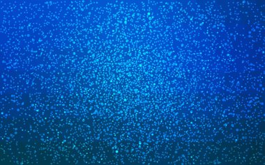 Hafif BLUE vektör noel kartpostalı düşük çokgen arkaplan. Üçgenlerden oluşan bir resim. Yeni yıl kutlamalarının soyut üçgen çokgen origamisi veya kristal tasarımı.