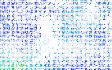 Koyu mavi vektör deseni. Yepyeni bir dikdörtgen şablon. Parlak geometrik örnek. Tema dikdörtgen şekillerle tekrarlanıyor. Tasarımınız için doku.