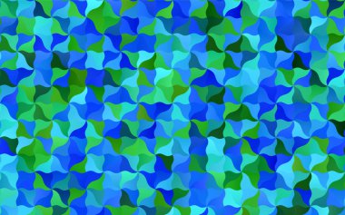 Açık mavi, bulanık vektör arka plan yeşil. Yarı ton yaratıcı çizimde gradyan ile stili kemerli. İş tasarımınız için bulanık satır deseni.